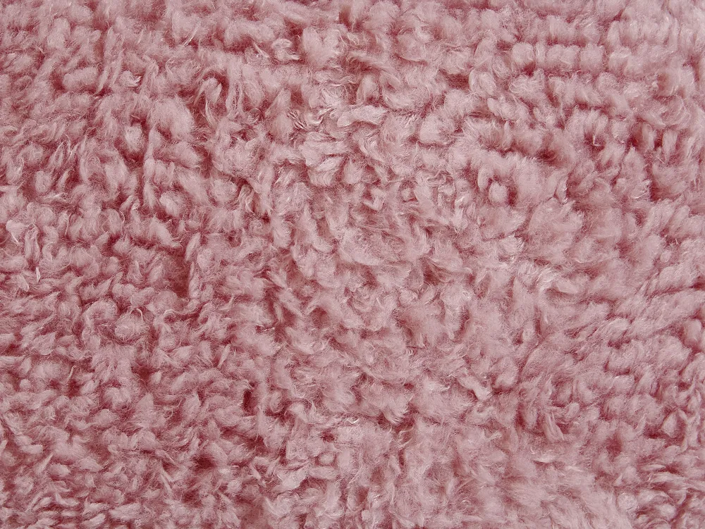 Best Beliani Elainjakkara Kangas Säilytystila Vaaleanpunainen 55 X 35 Cm Sheep