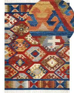 Outlet Beliani Kelim-Matto Villa Monivarinen 160 X 230 Cm Jrvesh