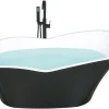 Cheap Beliani Kylpyamme Vapaasti Seisova Musta 170 X 80 Cm Dulcina
