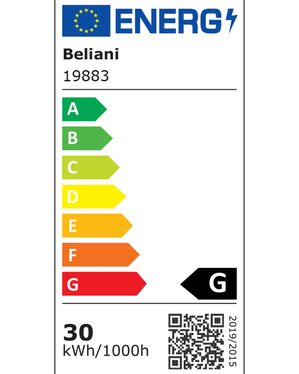 Cheap Beliani Led-Kattovalaisin Valkoinen Agnat