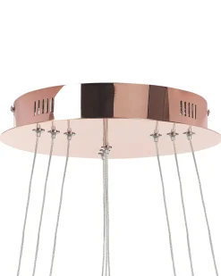 Cheap Beliani Led-Riippuvalaisin Alumiini Ruusukulta Atrek