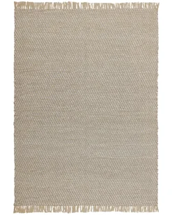 Cheap Beliani Matto Juutti Beige 140 X 200 Cm Aladag