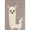 Best Beliani Matto Puuvilla Ruskeanharmaa/Beige 80 X 150 Cm Lubuk