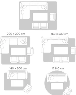 Best Beliani Matto Viskoosi Harmaa 80 X 150 Cm Gesi