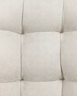 Cheap Beliani Nojatuoli Kangas Vaalea Beige Alvesta