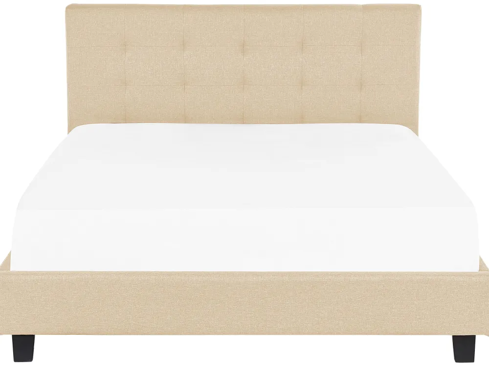 Best Beliani Parisanky Kangas Beige 180 X 200 Cm La Rochelle