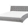 Cheap Beliani Parisanky Kangas Harmaa 180 X 200 Cm Lille