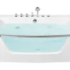 Flash Sale Beliani Poreamme Valkoinen 170 X 85 Cm Barranca