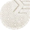 Best Beliani Pyorea Matto Puuvilla Beige 140 Cm Horasan