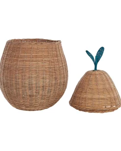 Clearance Beliani Rottinkikori Luonnonvari 40 Cm Vagsoy