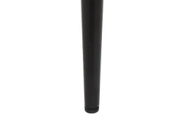Store Beliani Ruokapoyta Jatkettava Musta 160/200 X 90 Cm Maldon