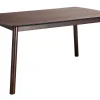 Best Sale Beliani Ruokapoyta Tumma Puu 150 X 90 Cm Elba