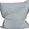 Best Sale Beliani Sakkituoli Kangas Vaaleanharmaa 140 X 180 Cm Fuzzy