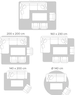 Best Sale Beliani Ulkomatto Kaksipuolinen Vihrea/Valkoinen 140 Cm Yalak