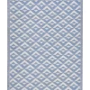 Store Beliani Ulkomatto Vaaleansininen 120 X 180 Cm Bihar