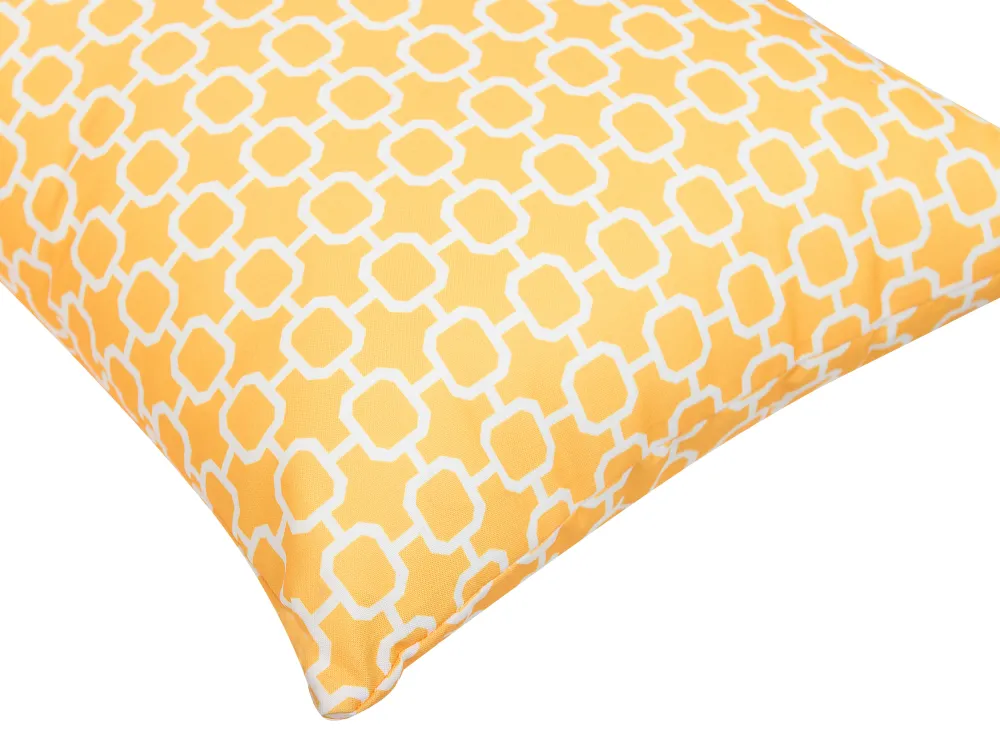 Tekstiilit<Beliani Ulkotyyny Keltainen 70 X 40 Cm Astakos