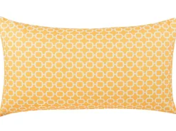 Tekstiilit<Beliani Ulkotyyny Keltainen/Valkoinen 40 X 70 Cm 2 Kpl Astakos