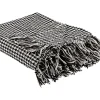 Best Sale Beliani Viltti Puuvilla Musta/Valkoinen 125 X 150 Cm Damek