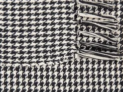 Best Sale Beliani Viltti Puuvilla Musta/Valkoinen 125 X 150 Cm Damek